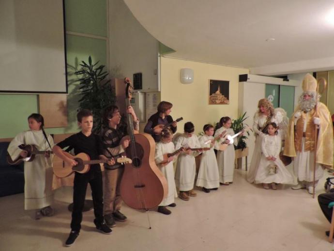 Miklavž v domu starejših v Ajdovščini